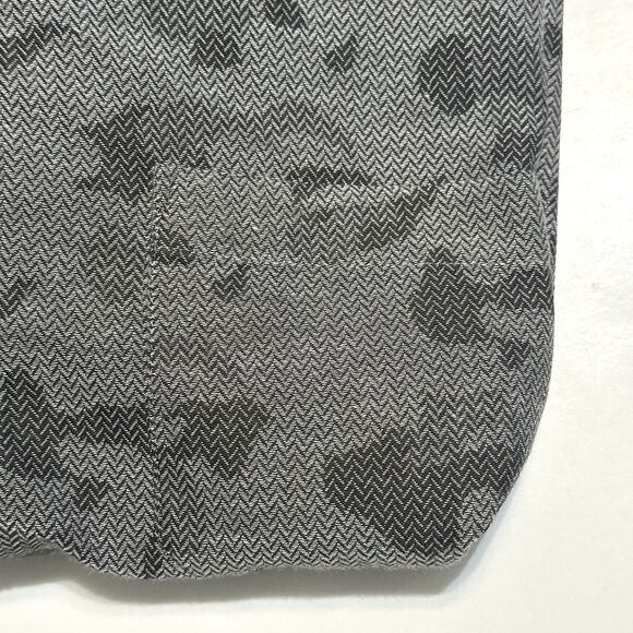 Allen Edmonds Shirt Mens Size XL Button Up Long Sleeve Grey Camouflage Print - Picture 8 of 8